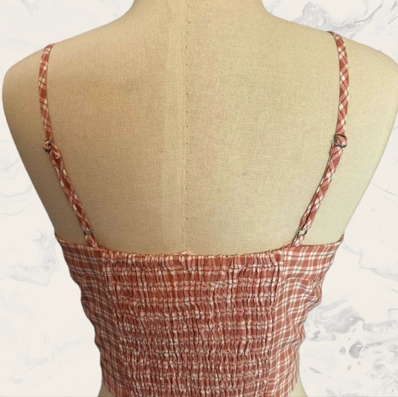 PACSUN LOTTIE MOSS gingham bustier tank - Picture 3 of 4